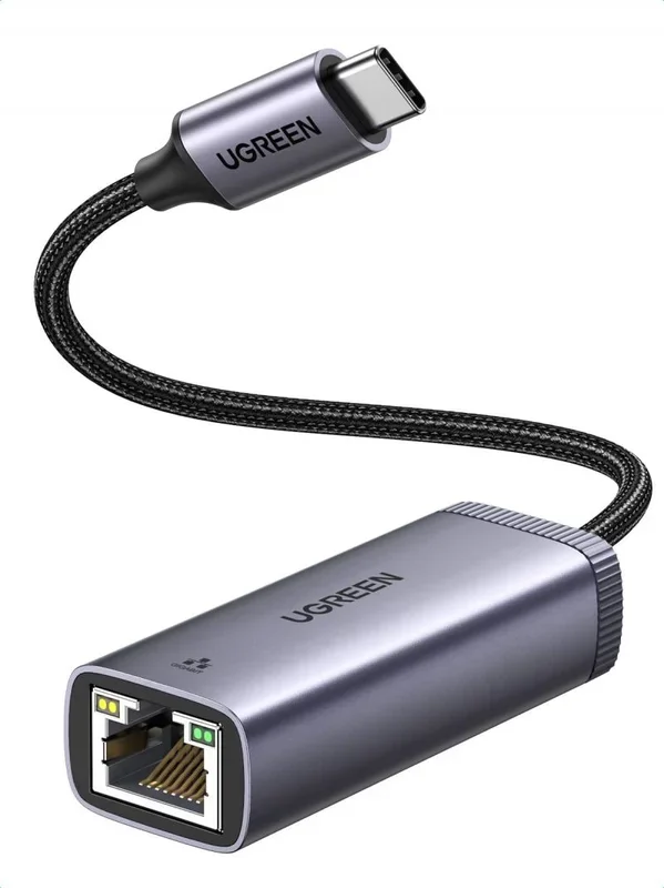 UGREEN Adaptador USB C a Ethernet Adaptador de Red Tipo C Thunderbolt 3 a RJ45 Gigabit LAN Tarjeta de Red 1000 Mbps Compatible con iPhone 15 Plus Pro MAX MacBook Pro Air iPad Pro Air Galaxy S24 S23