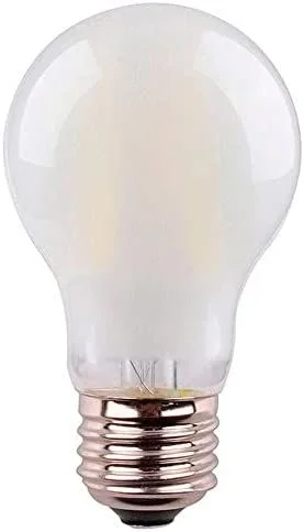 *ult.unidades* bombilla standard con filamento de led. cristal mate e27 6w 806lm 6400k luz fria ø6×10,6cm edm