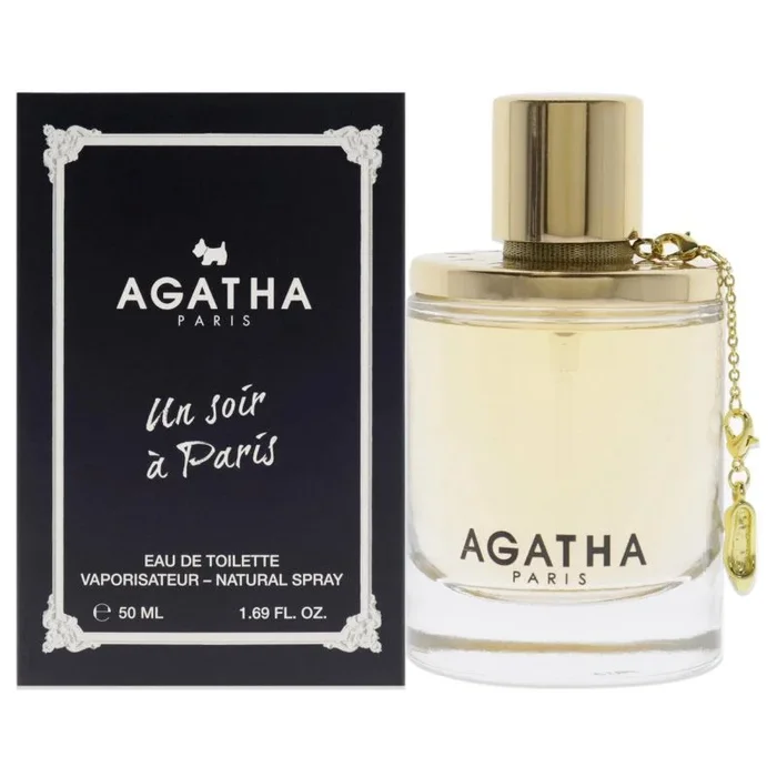 Un soir à Paris eau de toilette vaporizador 50 ml, perfume femenino, fragancia fresca y floral, duración prolongada, ingredientes selectos, aroma elegante y sofisticado