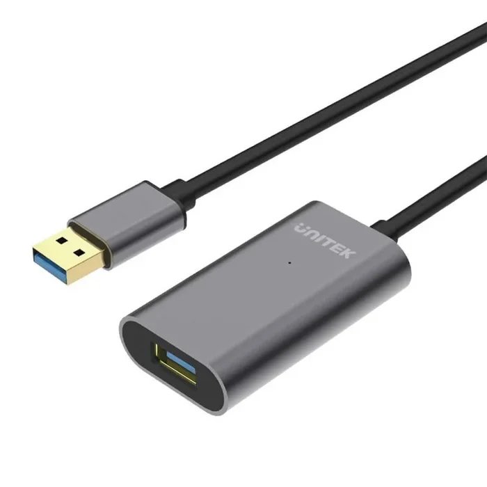 UNITEK Y-3005 cable USB 10 m USB 3.2 Gen 1 (3.1 Gen 1) USB A Gris