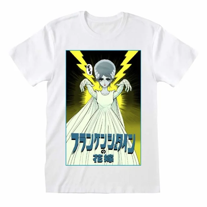 Universal monsters – anime corpse (unisex white t-shirt) large