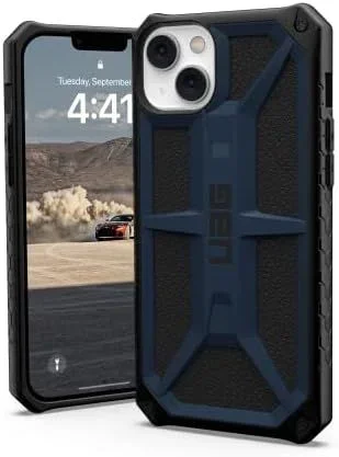 Urban Armor Gear Monarch funda para teléfono móvil 17 cm (6.7″) Negro, Azul