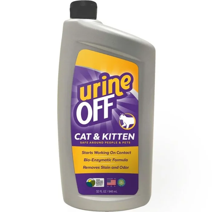 Urine Off – Aplicador de alfombras para gatos y gatitos, 32 onzas