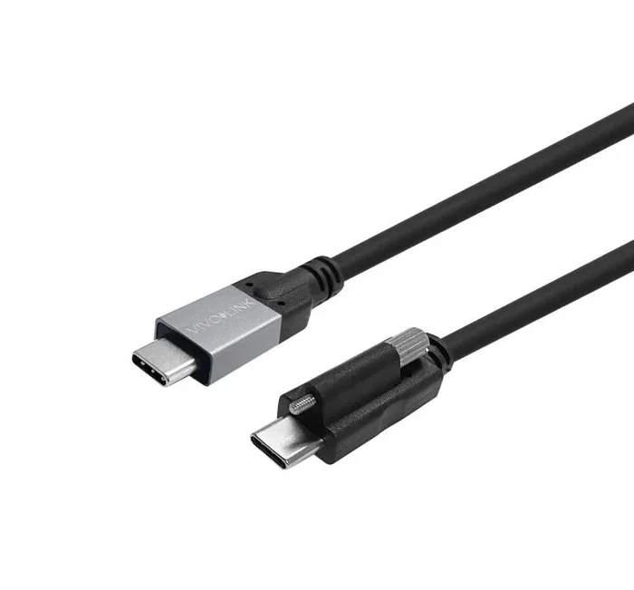 Usb-c screw to usb-c cable