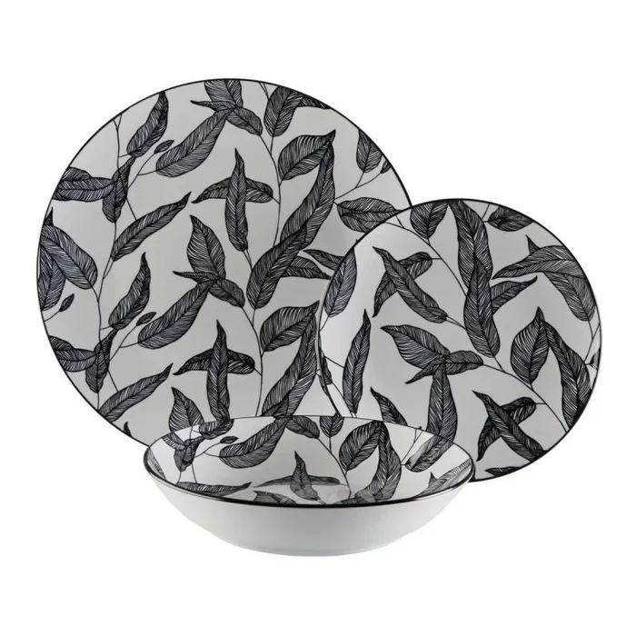 Vajilla versa jill 18 piezas porcelana