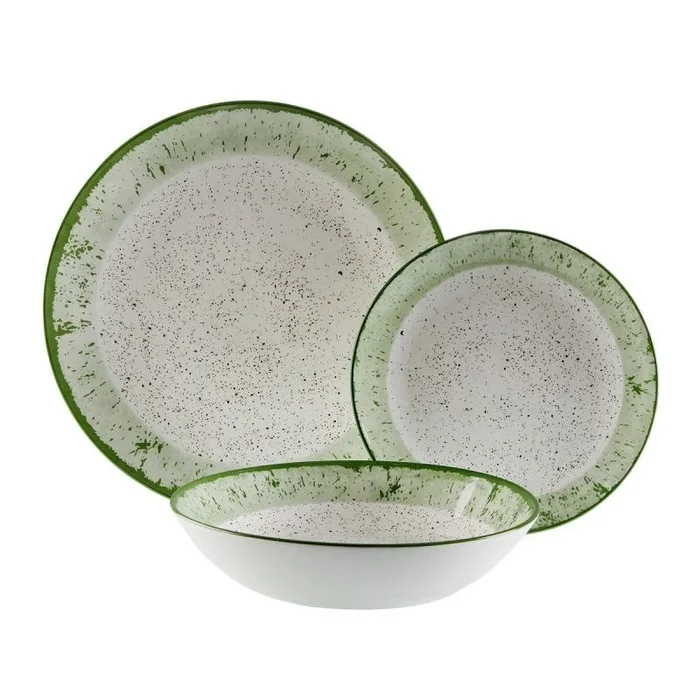 Vajilla Versa Verde Porcelana 18 Piezas – Marca: Versa – EAN: 8420327564191
