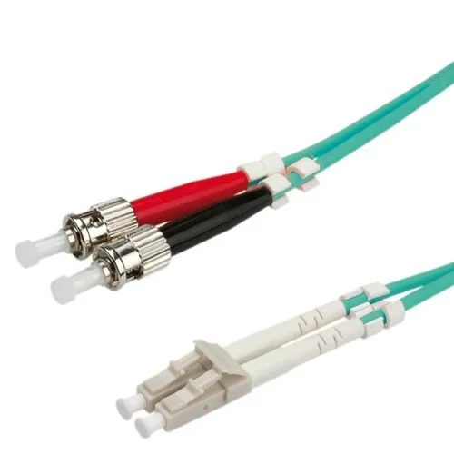 Value 21998721 cable de fibra optica 1 m LC ST OM3 Turquesa