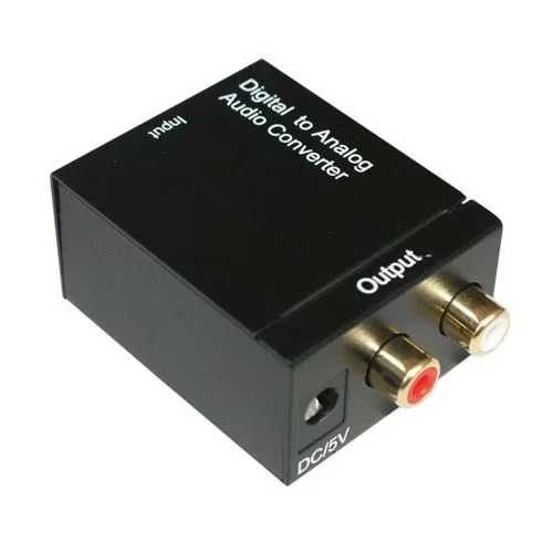 Value Audio Converter – Digital to Analogue Negro