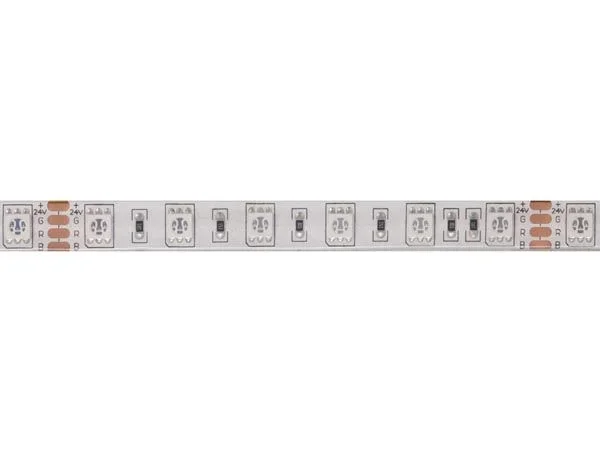 Velleman Franja LED, flexible, autoadhesivo, IP61, 300 LED, 5 m, 24 V, RGB