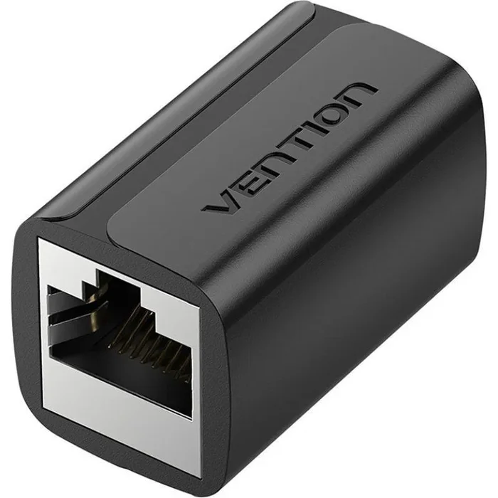 Vention Adaptador Conector RJ45 IPWB0 Cat7 FTP/ RJ45 Hembra – RJ45 Hembra/ Negro