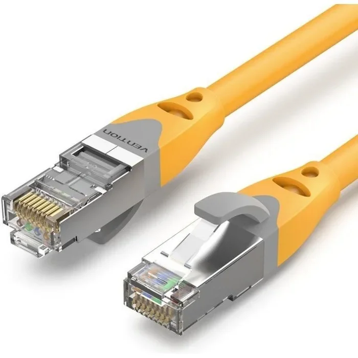 Vention-Cable de Red Rígido FTP Categoría 6 Vention IBHYK Amarillo