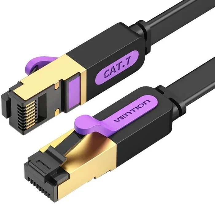 Vention Cable de Red RJ45 SFTP ICDBD Cat7/ 50cm/ Negro