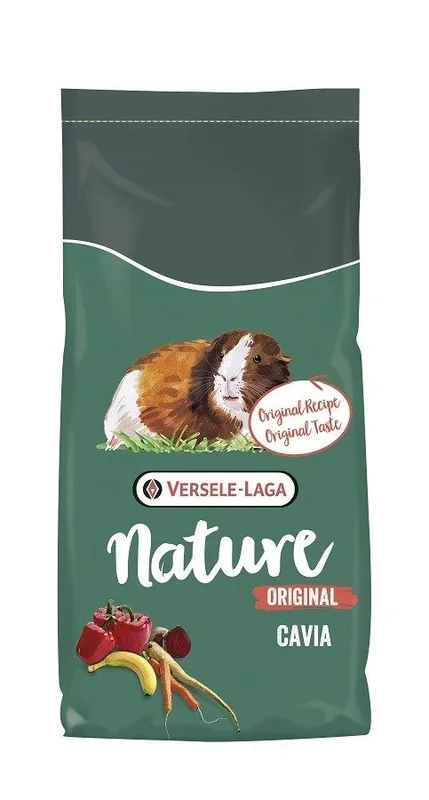 VERSELE LAGA Nature Original Cavia – Alimento para cavia – 9 kg
