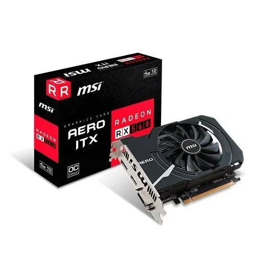 Vga msi rx rx 560 aero itx 4g oc
