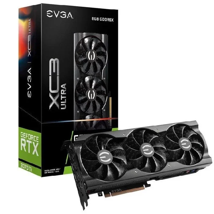 Vga pci-ex nvidia evga rtx3070 8gb ti xc3 ultra gaming gddr6 08g-p5-3785-kl