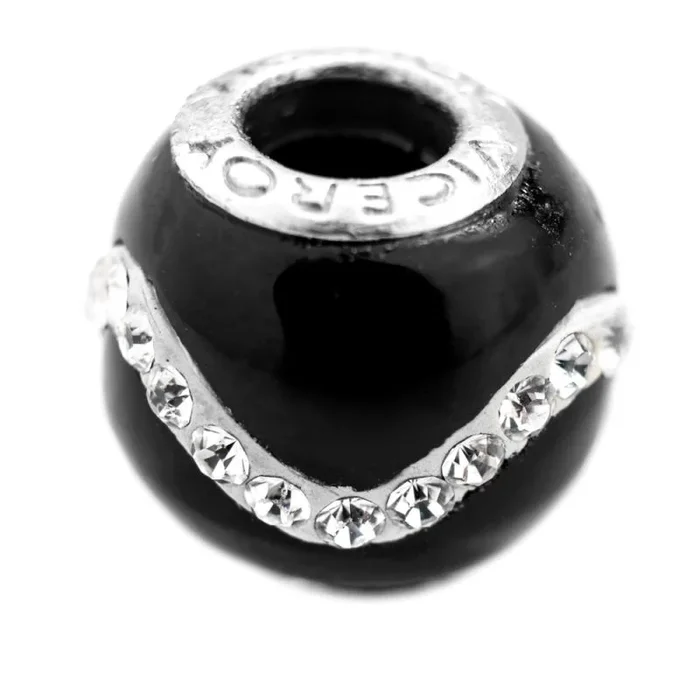 Viceroy Abalorio para Mujer, Modelo Vmm0210-15, Plateado, 1 cm