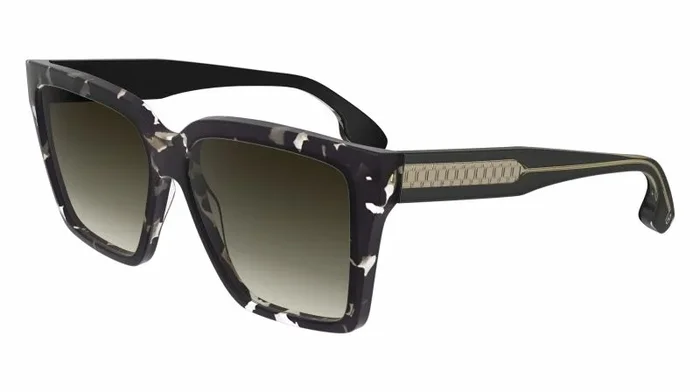 VICTORIA BECKHAM VB672S Gafas, Mujeres, Black Havana, Talla única