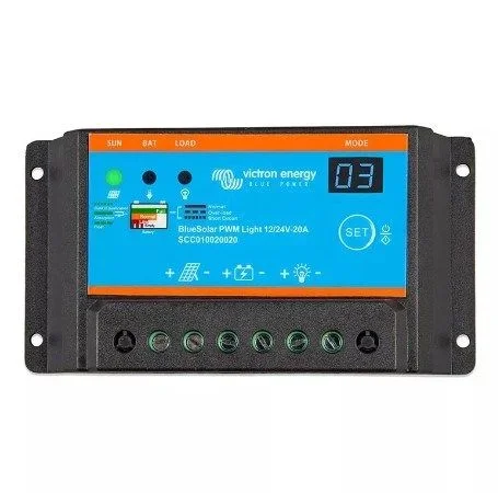 Victron energy bluesolar pwm-light 12/24-30 charge controller (scc010030020)