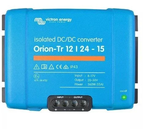 Victron energy orion-tr 12/24-15a 360 w car converter (ori122441110)