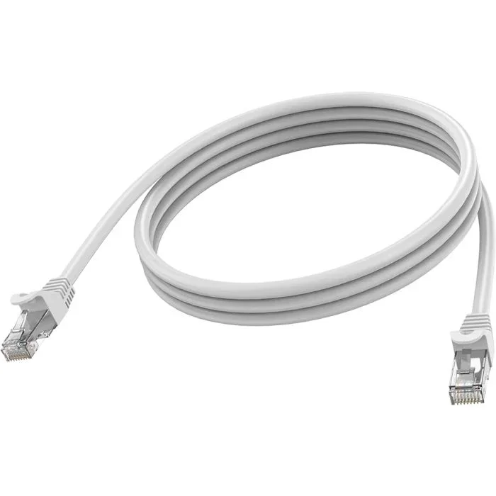Vision 2m white cat6a stp cable