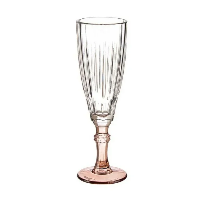 Vivalto Copa de champán Exotic Cristal Marrón 170 ml