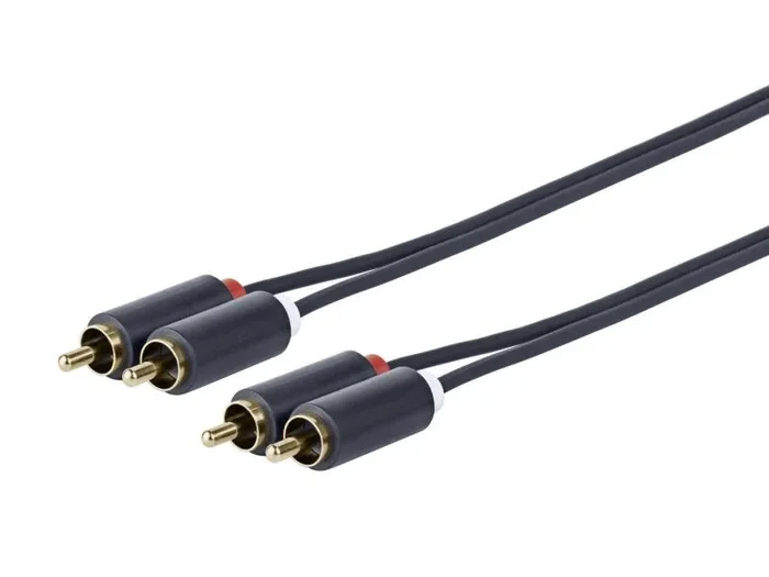 Vivolink PRORCARCA30 cable de audio 30 m 2 x RCA Negro