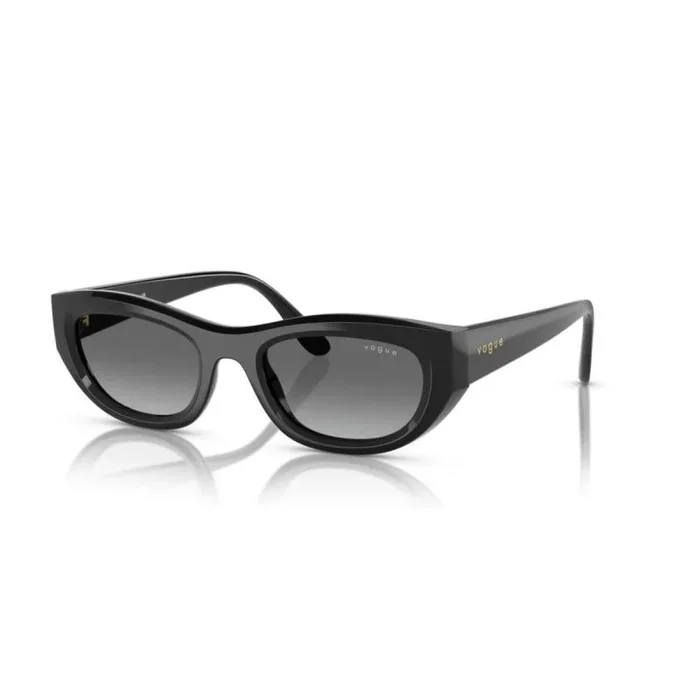Vogue Eyewear Gafas de sol Vo5616s Cat Eye para mujer, Negro, gris (black/Grey Gradient), 51 mm