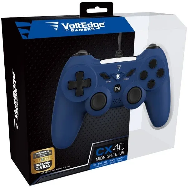 Voltedge wired controller cx40 midnight blue (ps3/pc)