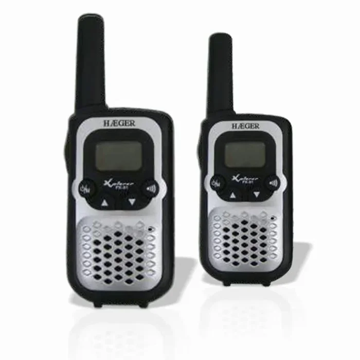 Walkie talkie haeger explorer fx-31/ hasta 3km/ 8 canales