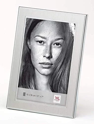 walther design Walther, Jazz, Marco para Retrato Metálico, PJ318S, 13×18 cm, Plateado