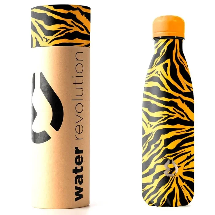 water revolution Botella cantimplora termo de acero inox 500ml Tiger’