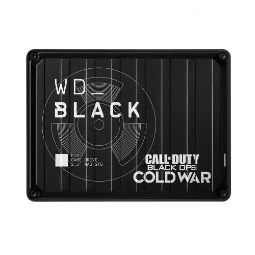 Wd black p10 game drive ed. especial call of duty black ops cold war disco duro externo 2tb usb 3.1