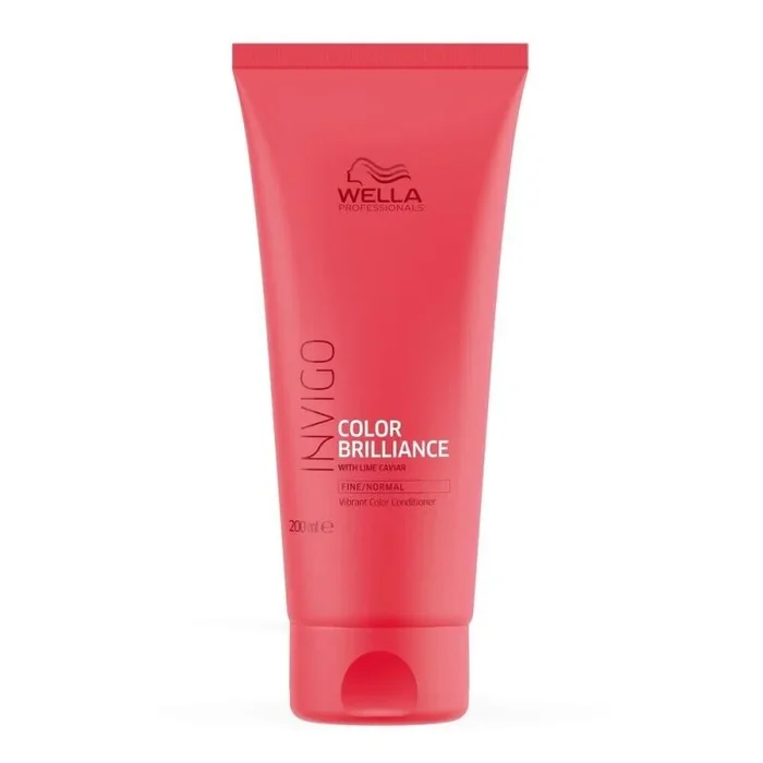 Wella professionals, invigo color brilliance, lime caviar, hair conditioner, for colour protection, 200 ml