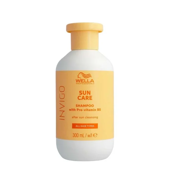 Wella Professionals INVIGO SUN CARE Champú Express After Sun – Reparación e Hidratación Profunda – Con Protección UV, 300 ml