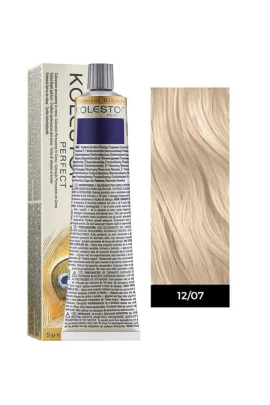 Wella professionals, koleston perfect, permanent hair dye, 12/07 , 60 ml