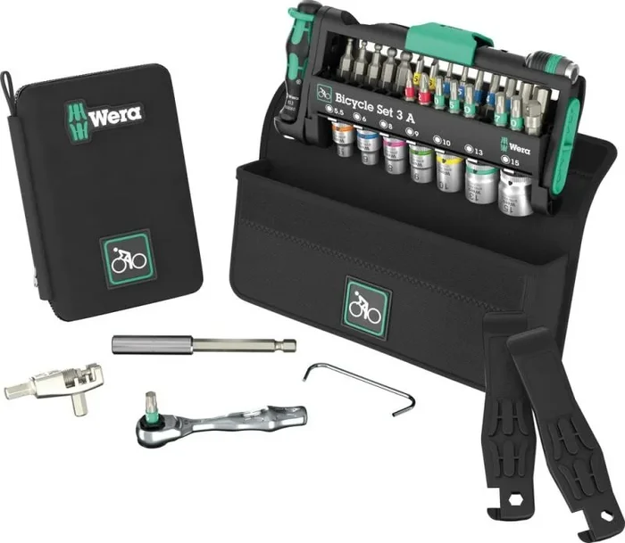 Wera Juego para bicicletas 3 A, 40 piezas