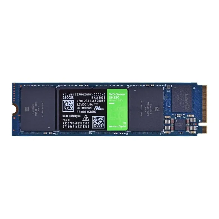 Western Digital Green SN350 M.2 250 GB PCI Express 3.0 TLC NVMe