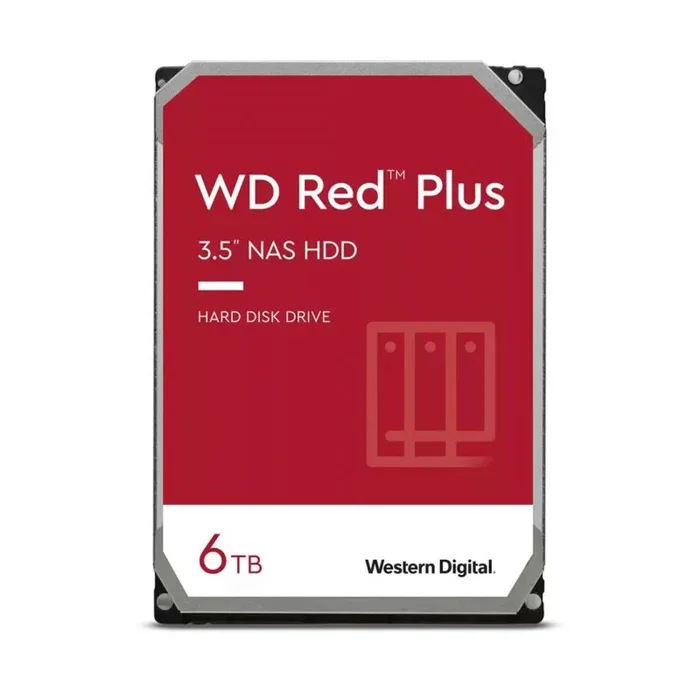 Western Digital HDD Red Plus 4TB 3.5 SATA 256MB