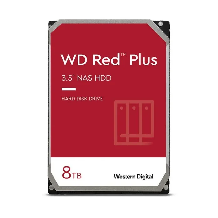 Western Digital Red Plus 3.5″ 8000 GB Serial ATA III
