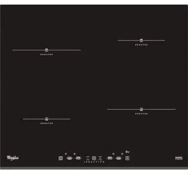 Whirlpool ACM 750/NE hobs Negro Integrado 60 cm Con placa de inducción 4 zona(s)