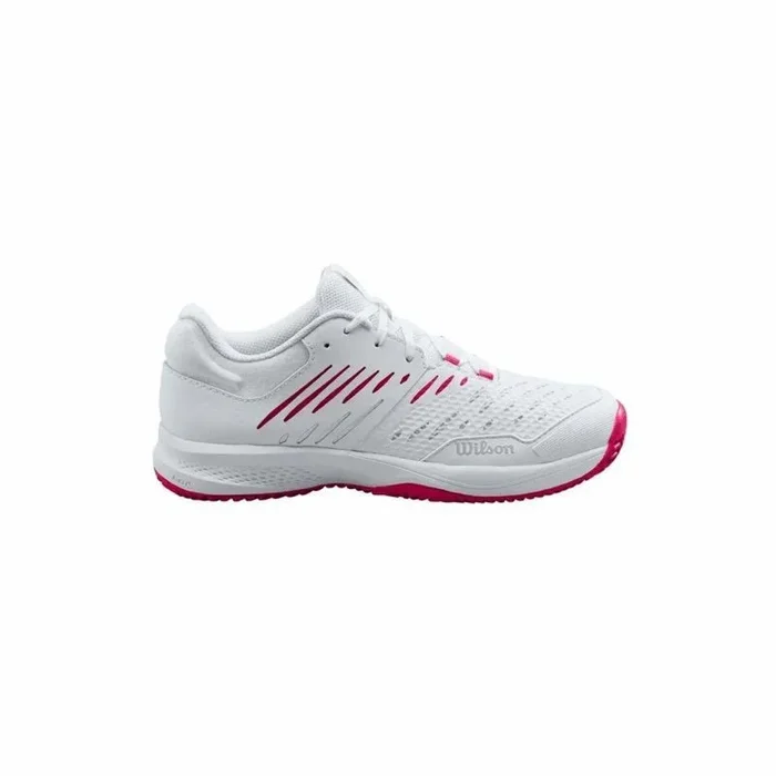 Wilson Kaos Comp 3.0 W WH/Lov 3.5, Zapatillas Deportivas Mujer, White/White/Love Potion, 40 1/3 EU