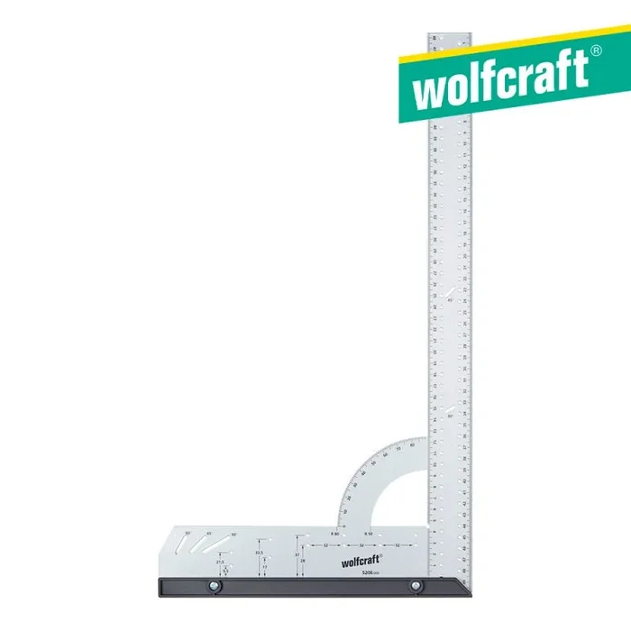 WOLFCRAFT 5206000 | Escuadra universal, lado 500 mm