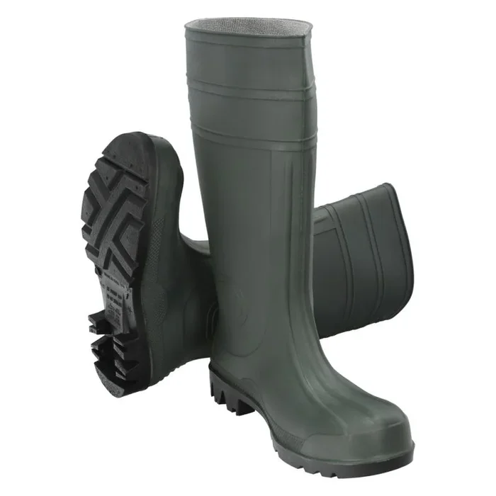 WOLFPACK LINEA PROFESIONAL – Botas Goma Altas Verdes Seguridad Nº 41 (Par)