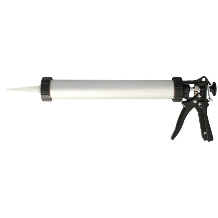 WOLFPACK LINEA PROFESIONAL – Pistola Aluminio / Acero Para Aplicar Mortero Capacidad 660 CC. Target