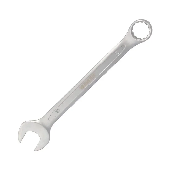 WOLFPACK LINEA PROFESIONAL Llave Combinada Plus 10×10 Acero Cromo Vanadio DIN 3113. Llave Doble Boca, Llave Fija, Llave Estrella