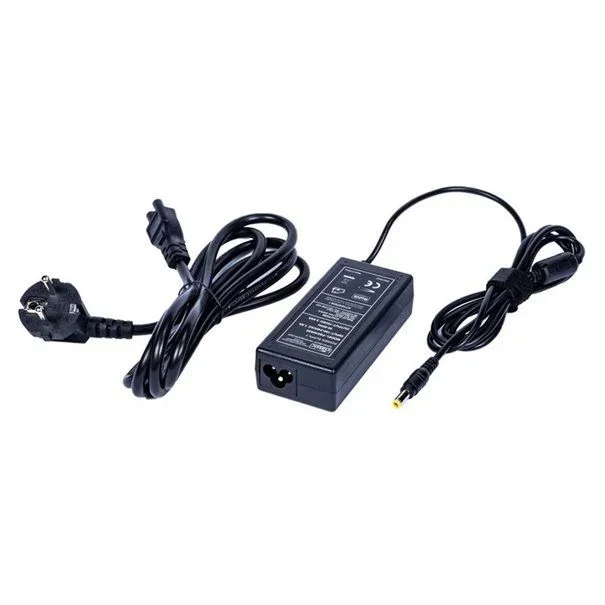 Wortmann AG 1480037 adaptador e inversor de corriente Interior 65 W Negro
