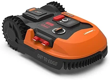 WORX Robot cortacésped Landroid L800 20V Máx. | para Superficies de hasta 800m2 | WR148E | Navegación Inteligente | Desnivel hasta 35% | Control Remoto | Cut to Edge 2,6 cm del Borde