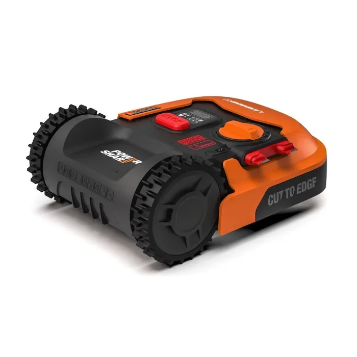 WORX WR142E cortadora de césped Robot cortacésped Batería Negro, Naranja