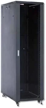 WP WPN-RNA-42808-B Estante Rack o Bastidor Independiente 42U Negro – Estantería (Rack o Bastidor Independiente, 42U, 800 kg, Negro, Acero, 48,3 cm (19″))
