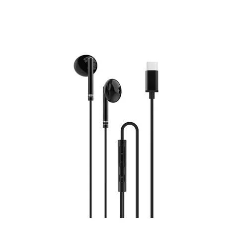 XO EP29 Auriculares Tipo C – Fuertes Graves – Cable 1.2m – Color Negro XOEP29TCBK